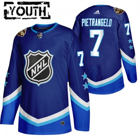 Vegas Golden Knights tröja Alex Pietrangelo 7 2022 NHL All-Star Blå Authentic - NHL Tröjor Barn